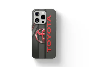 Toyota Custodie Silicone Smartphone Tocco di Lusso